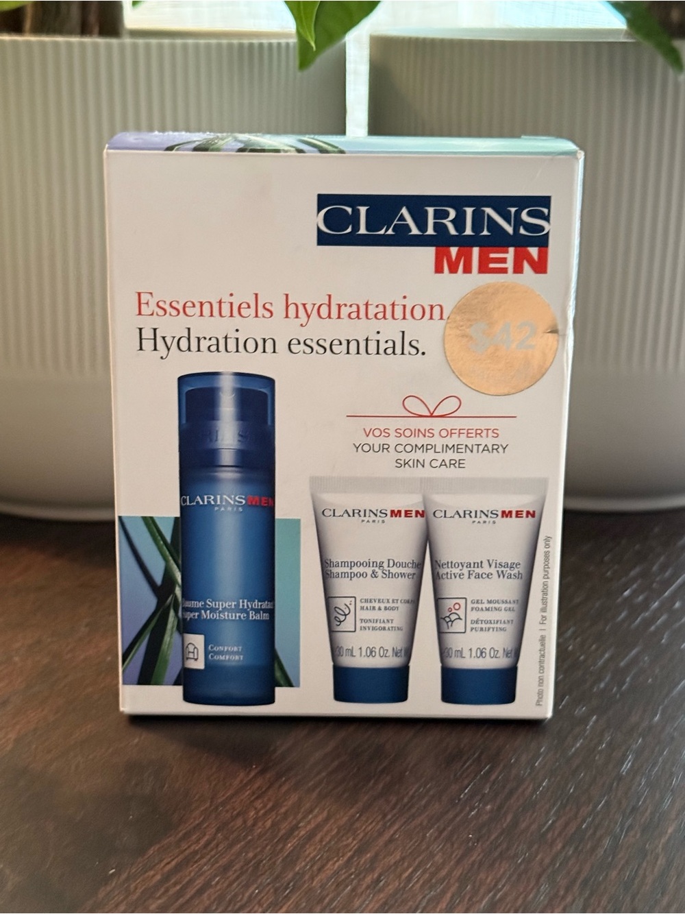 Clarins Men Hydration Essentials Set - NIB✨